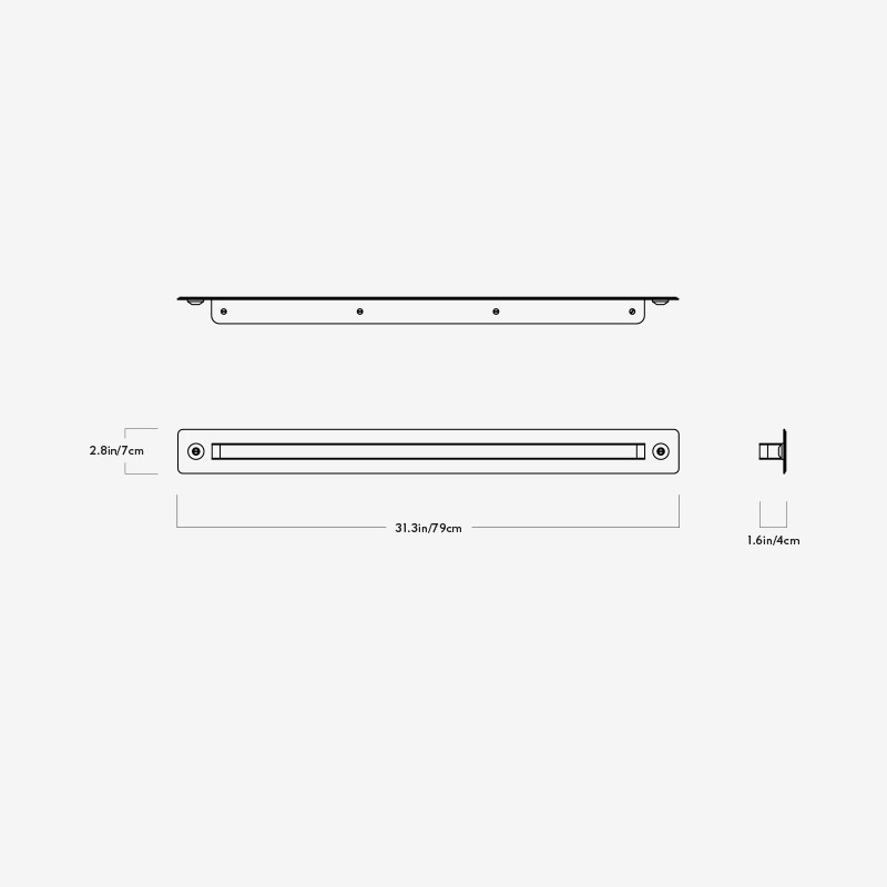Halo Sconce - 32 inches  - Roll & Hill 