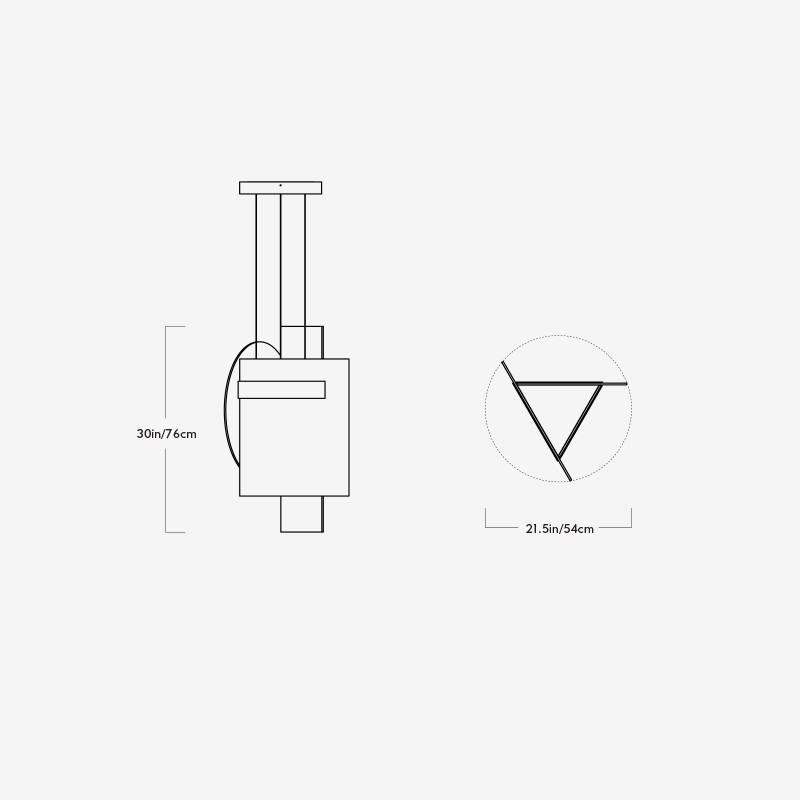 Kazimir Pendant  - Roll & Hill 
