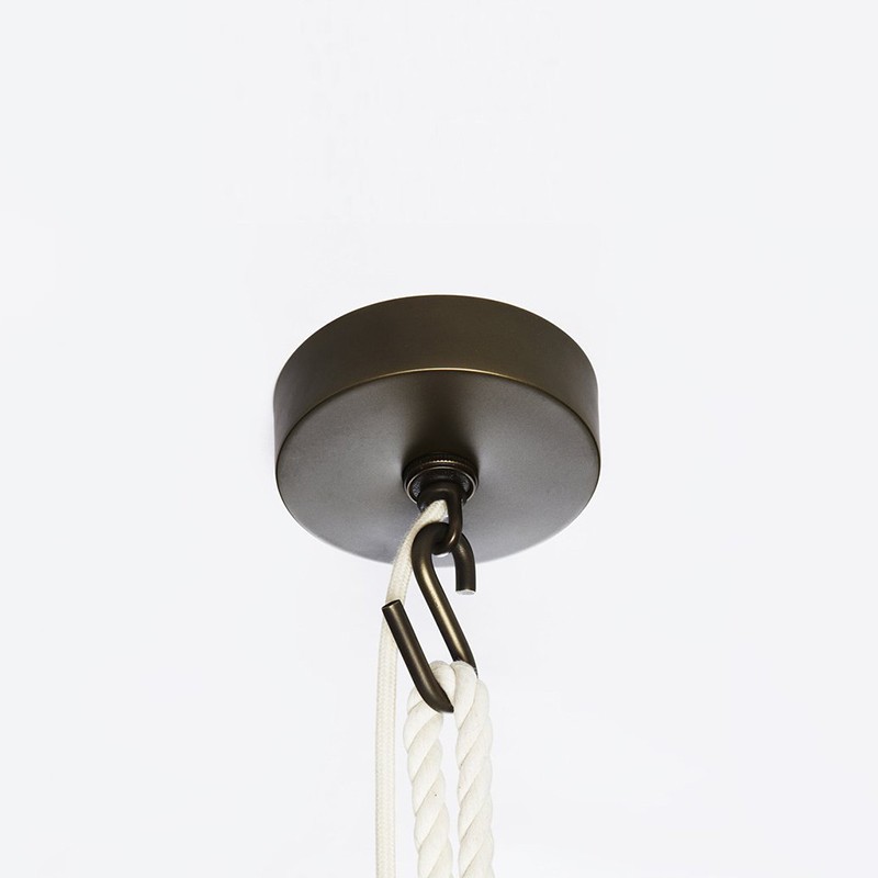 Knotty Bubbles Chandelier - 1 Lg, 6 Sm Bubbles  - Roll & Hill 