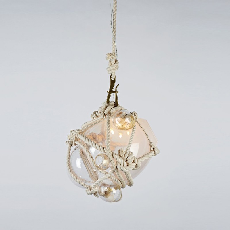 Knotty Bubbles Pendant - Small Roll & Hill