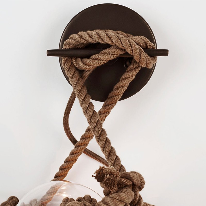 Knotty Bubbles Sconce - Small  - Roll & Hill 
