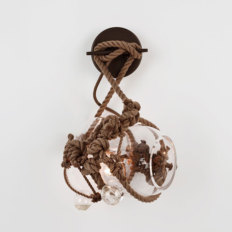 Knotty Bubbles Sconce - Small  - Roll & Hill 