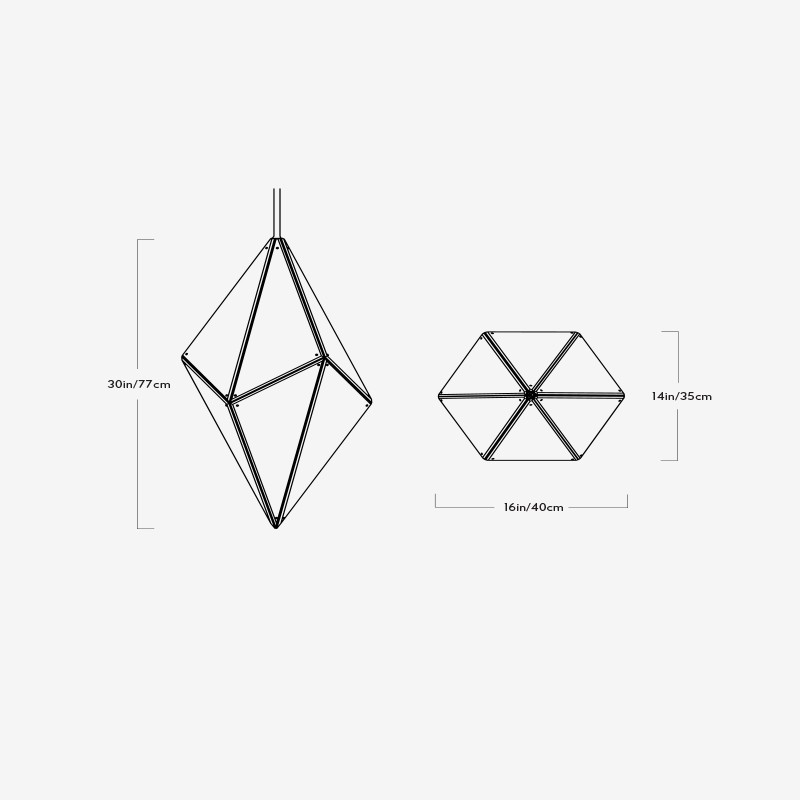 Maxhedron 30 inches - Vertical  - Roll & Hill 