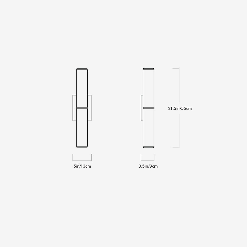 Mini Endless Sconce  - Roll & Hill 