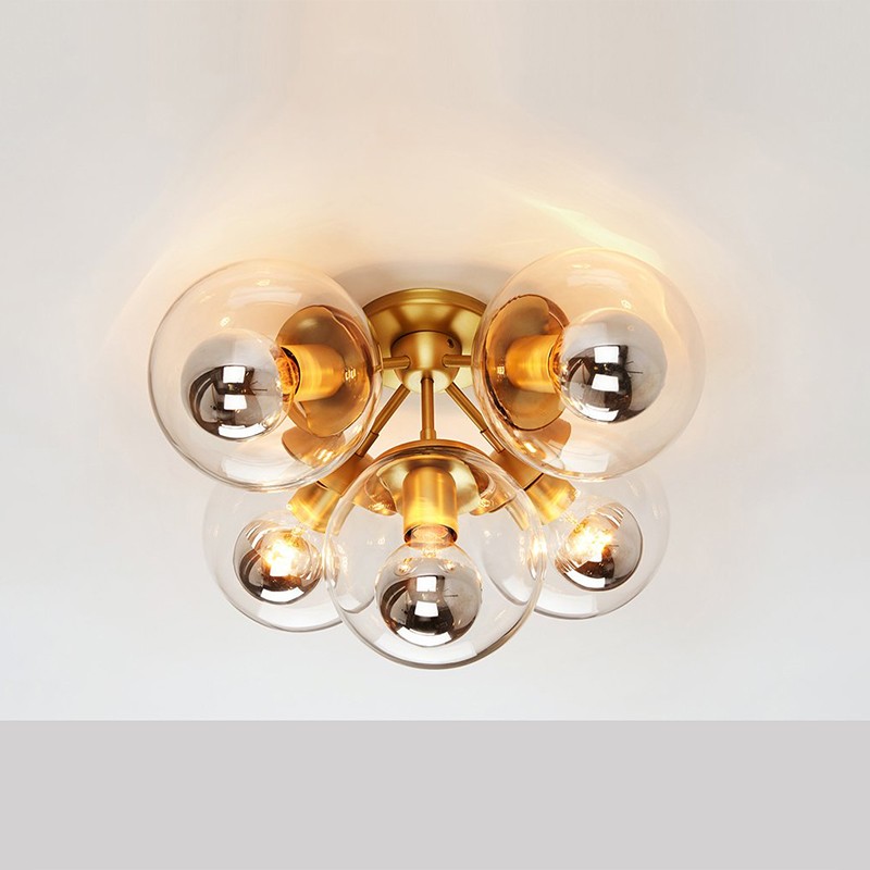 Modo Ceiling Mount - 5 Globes  - Roll & Hill 
