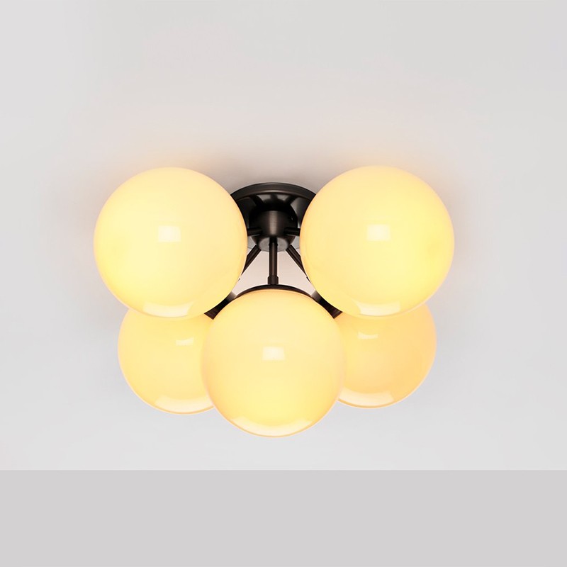 Modo Ceiling Mount - 5 Globes  - Roll & Hill 