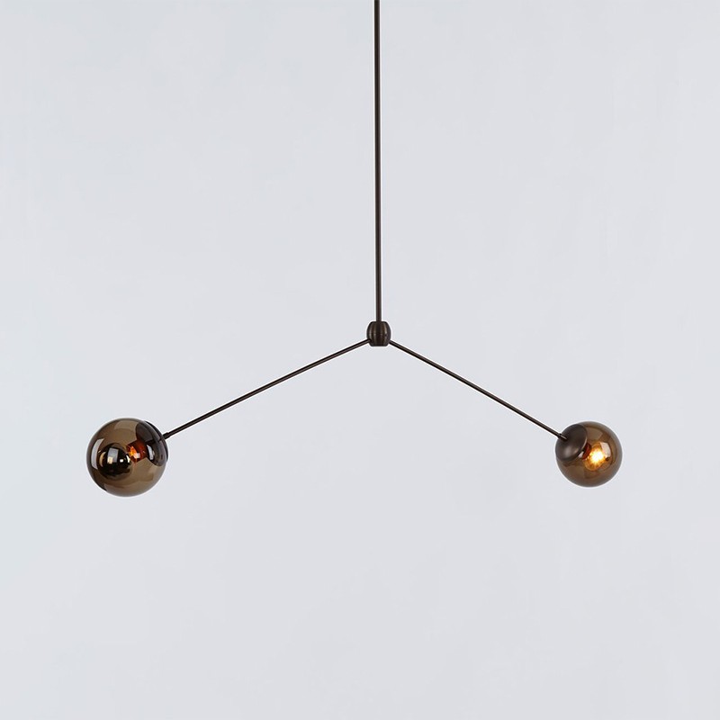 Modo Pendant - 2 Globes Roll & Hill