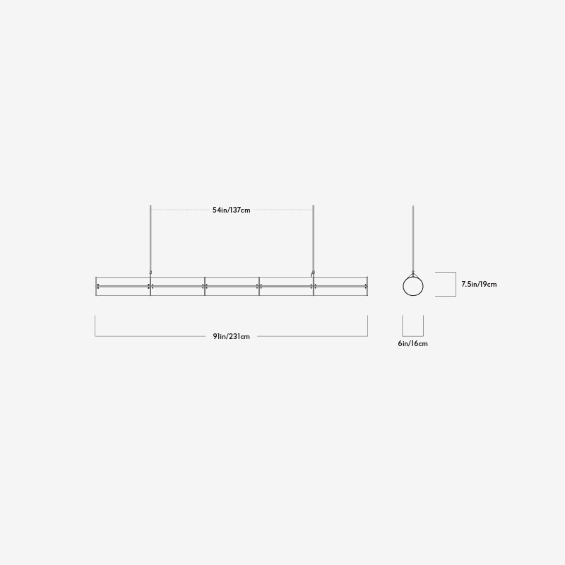 Woody Endless Straight - 5 Units  - Roll & Hill 