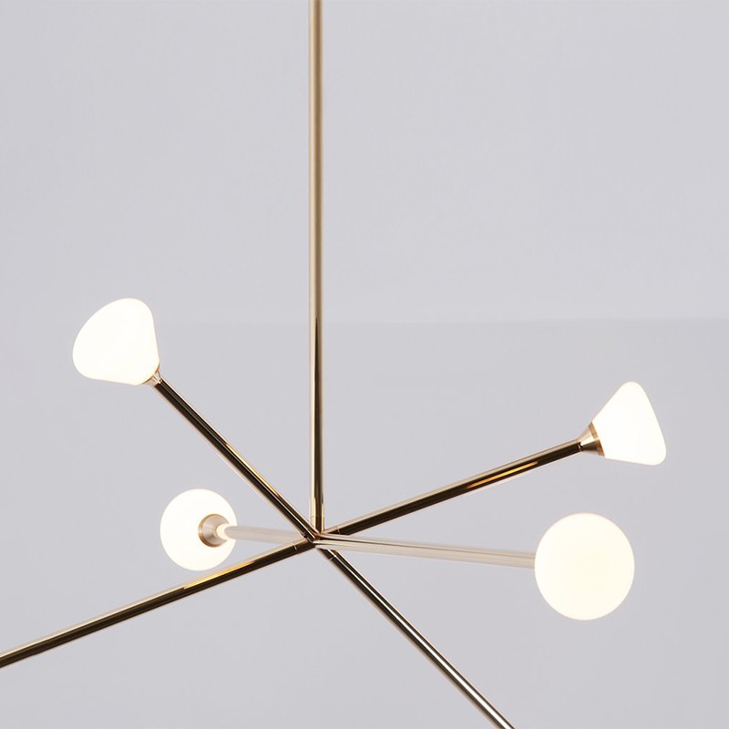 Nova Chandelier - 6 Lights  - Roll & Hill 
