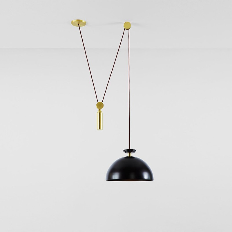 Shape Up Pendant - Hemisphere Roll & Hill