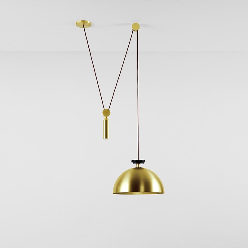 Shape Up Pendant - Hemisphere  - Roll & Hill 