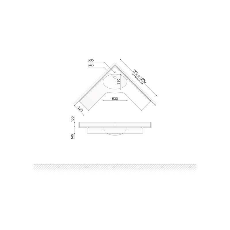 Oval angle  - Technova 