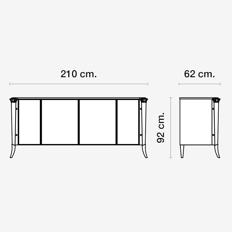 Borghese Sideboard  - Villusso 
