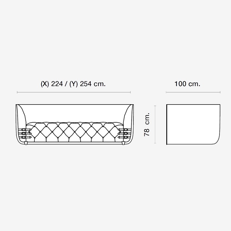 Carlotta Sofa  - Villusso 