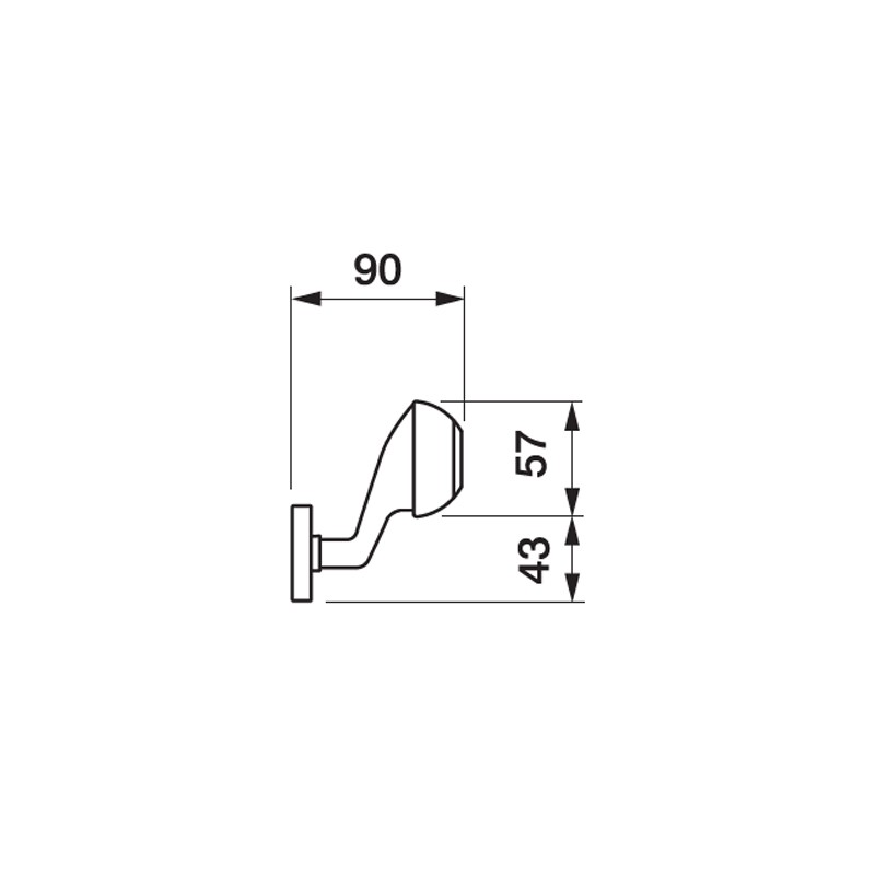 Door Knob-405  - Manital 