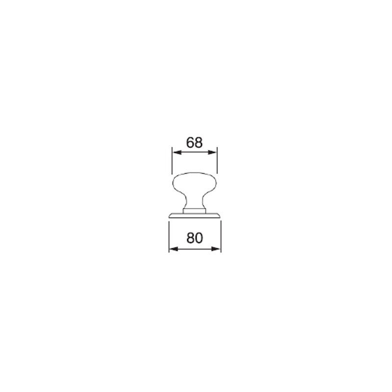Door Knob-431  - Manital 