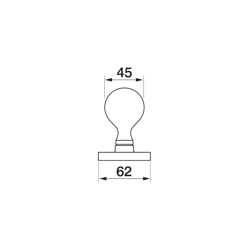 Door Knob-448  - Manital 
