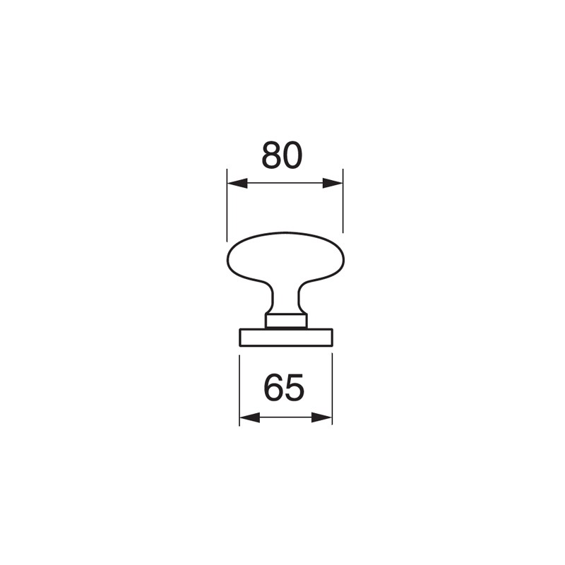 Door Knob-471  - Manital 