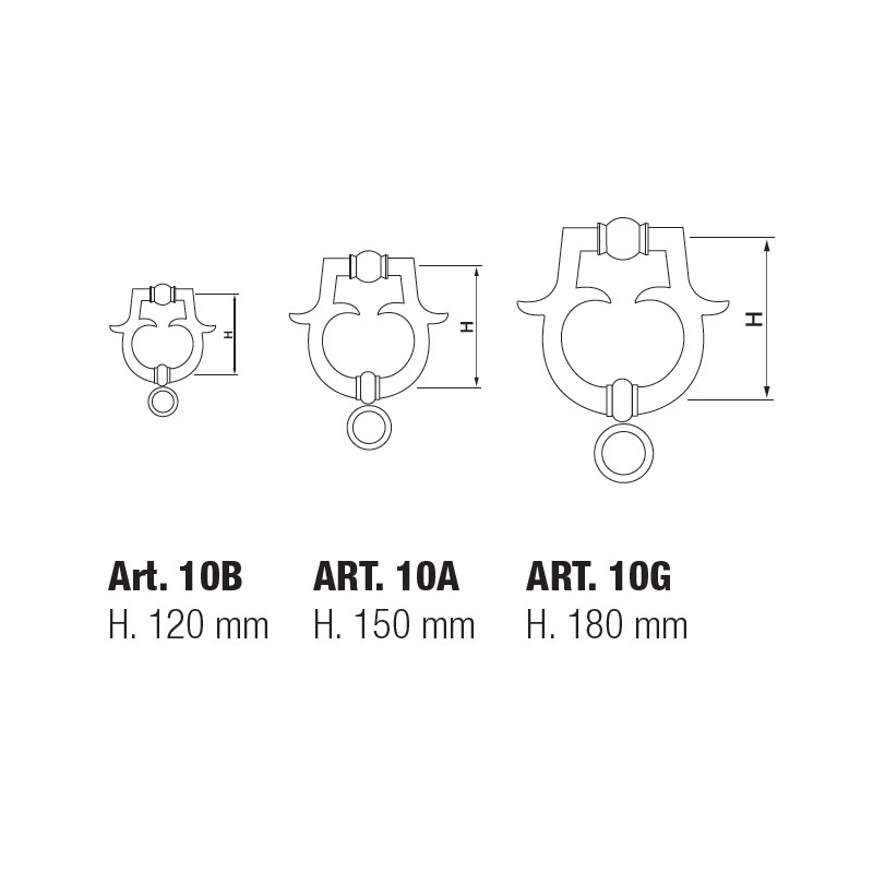 Door Knocker-10  - Manital 