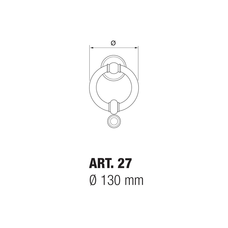 Door Knocker-27  - Manital 