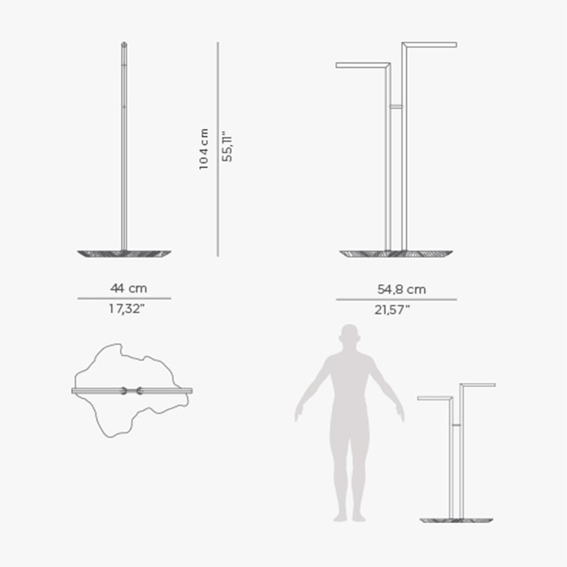 Eden Towel Rack  - Maison Valentina 