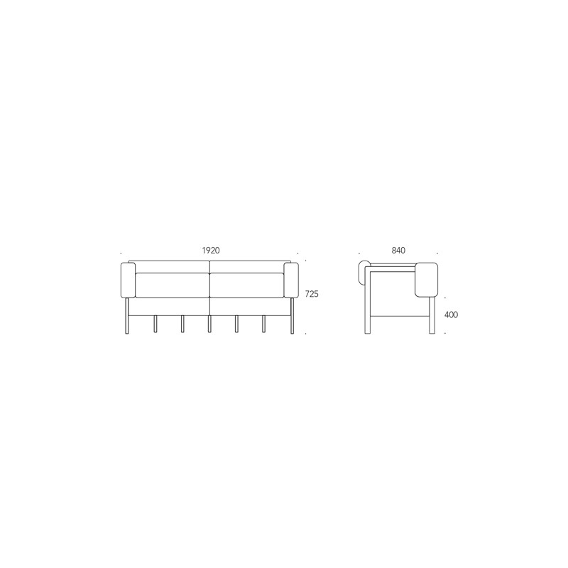Cod Three Seater  - Porventura 
