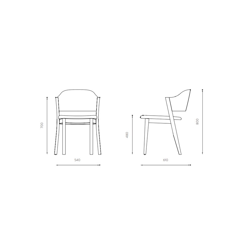 Caravela Chair  - Wewood 