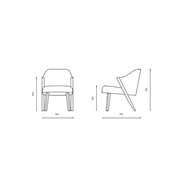 Caravela Lounge Chair  - Wewood 