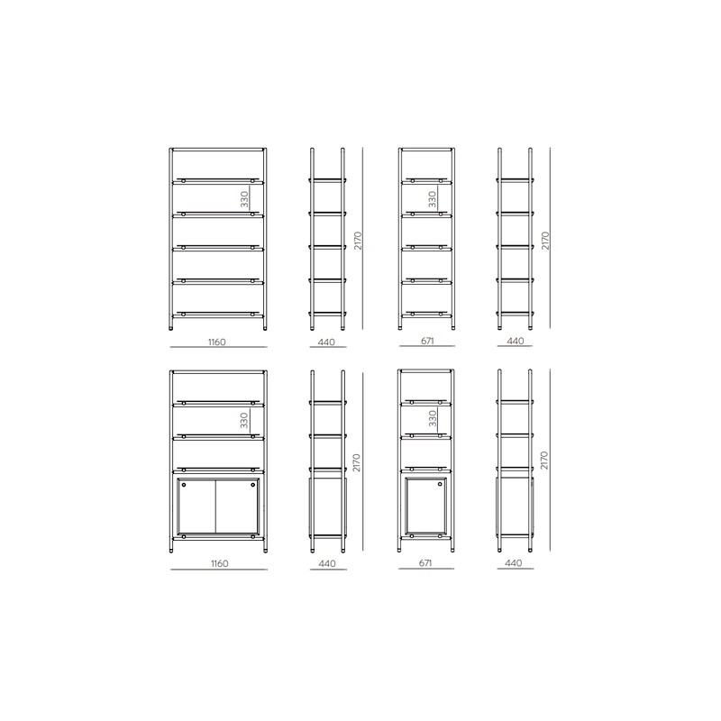 Float Bookshelf  - Wewood 