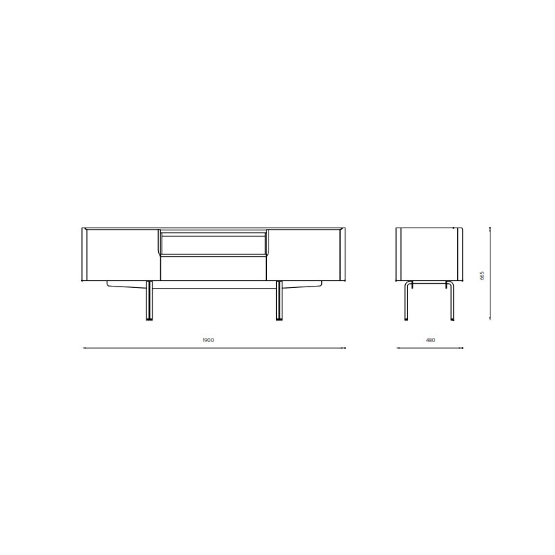 Panama Media Unit  - Wewood 