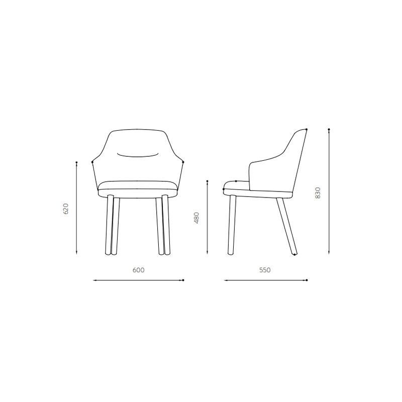 Sartor Armchair  - Wewood 