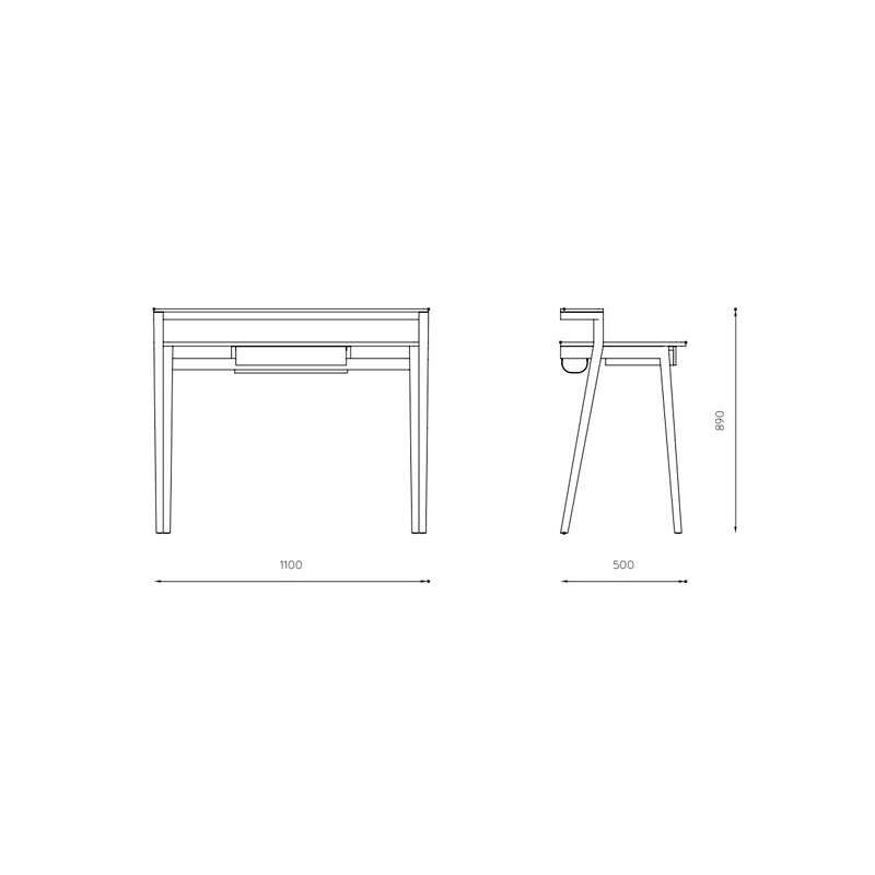 Secreta Desk  - Wewood 