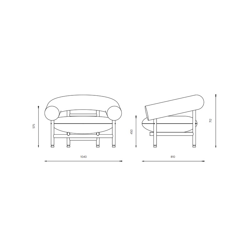 Loop Lounge Chair  - Wewood 