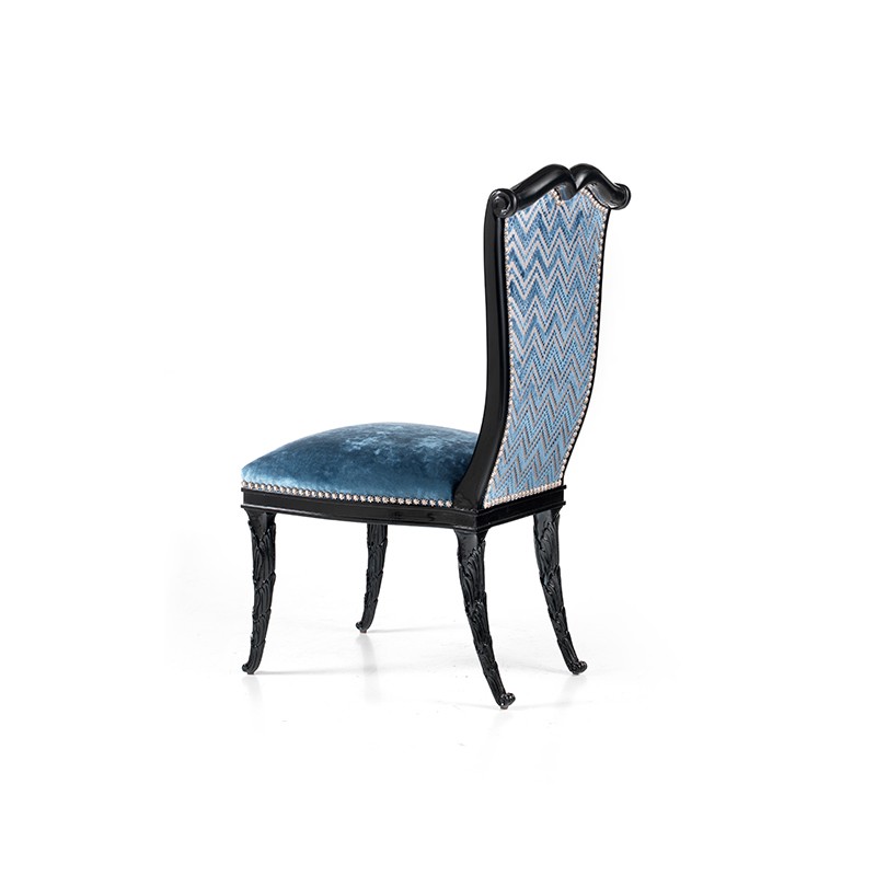 Lord Henry Contemporary Upholstered Dining Chair Francesco Molon