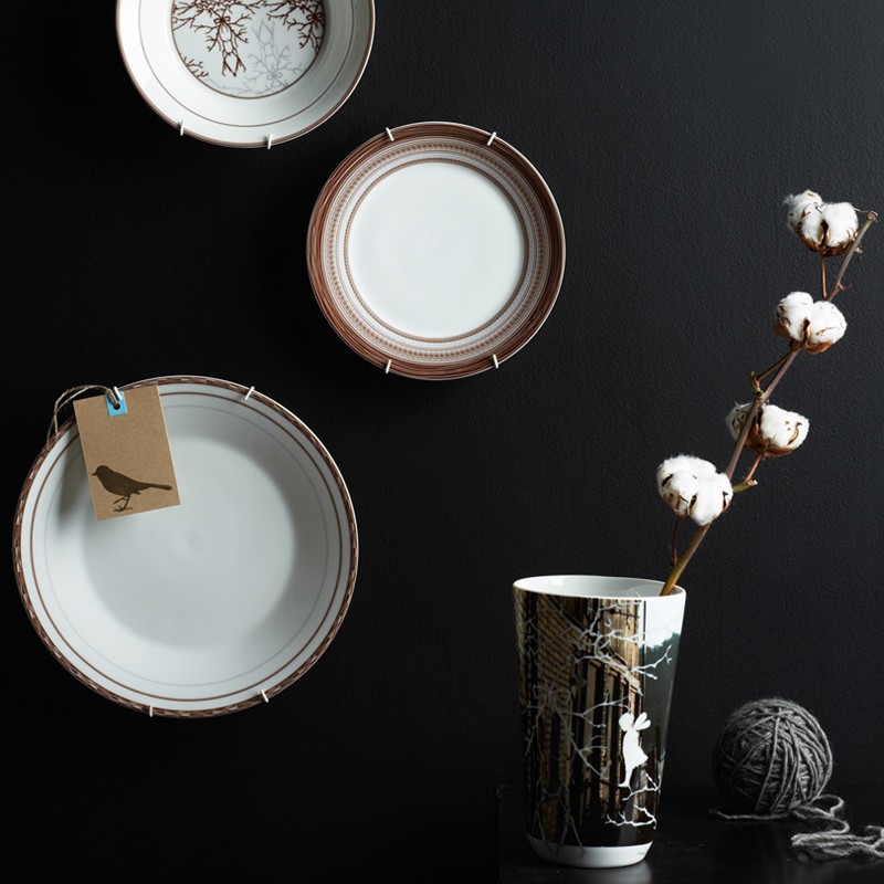Dinner Plate Wood Stick 28 Cm Wik & Walsøe