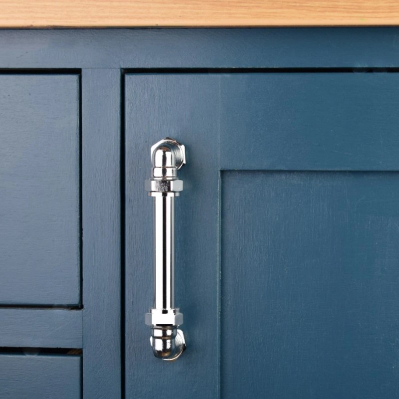 Crome Handle Industrial Proper Copper Design