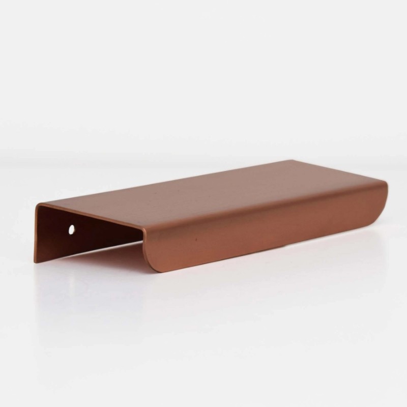 Folded Copper Lip Pull  - Proper Copper Design 