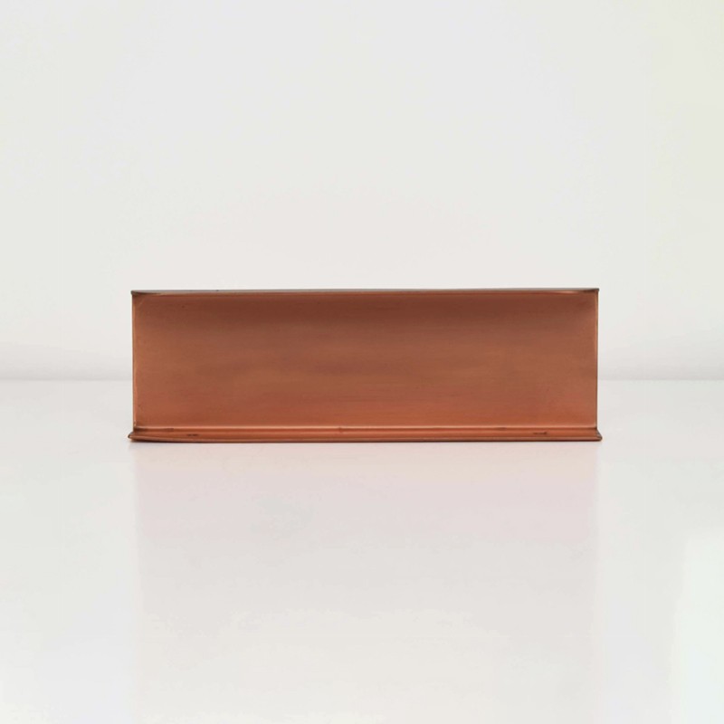 Folded Copper Lip Pull  - Proper Copper Design 