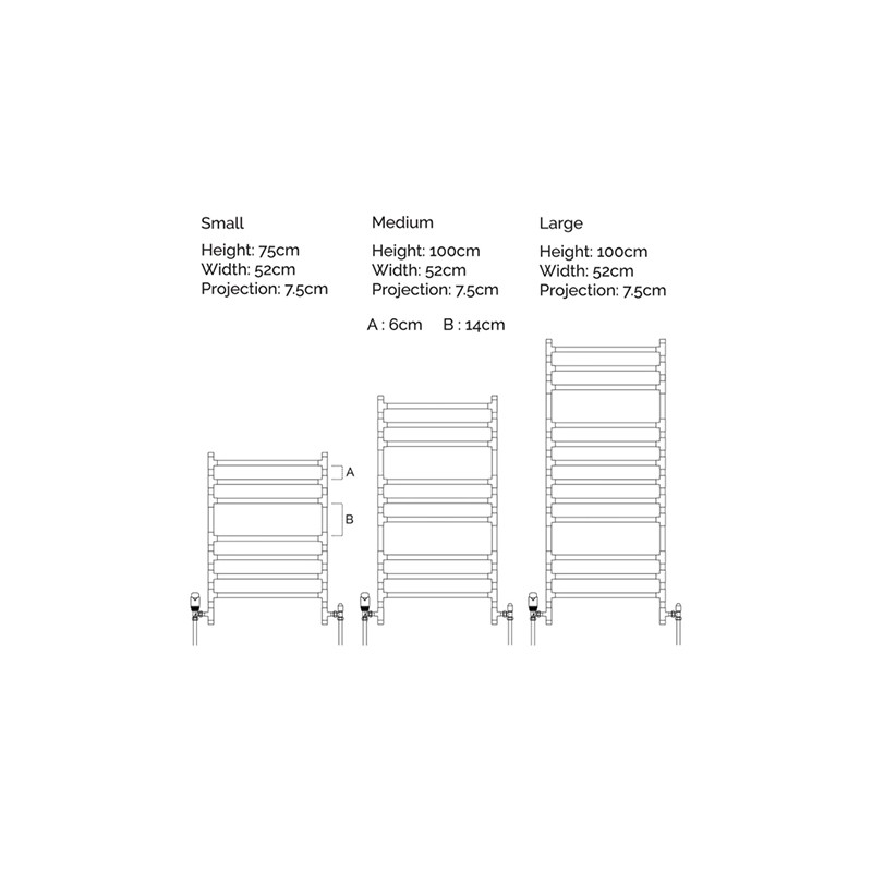 Heated Copper Towel Ladder  - Proper Copper Design 