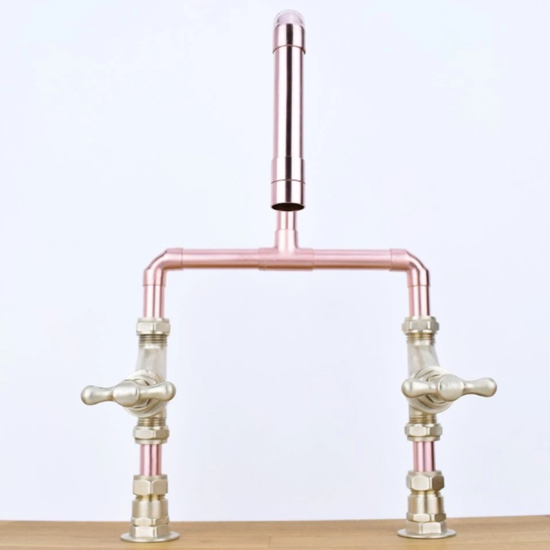 Rio Copper Mixer Tap Proper Copper Design