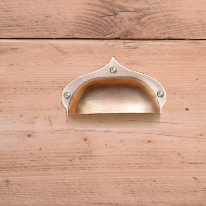 Royal Pavilion Cup Handle  - Proper Copper Design 