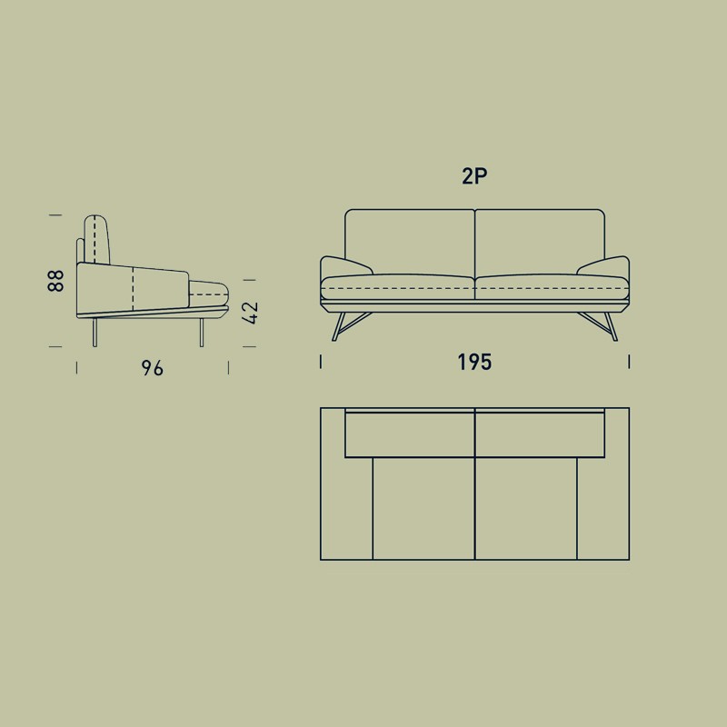 Dalton Sofa  - IN2 