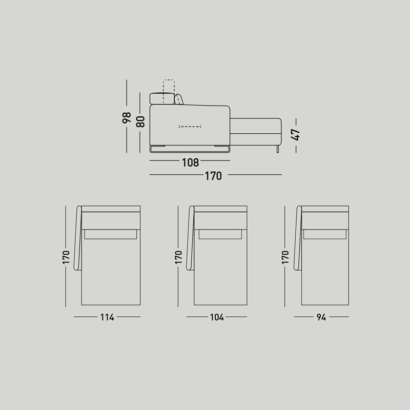 George Sofa Bed  - IN2 
