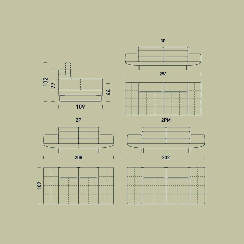 Ivre Sofa  - IN2 
