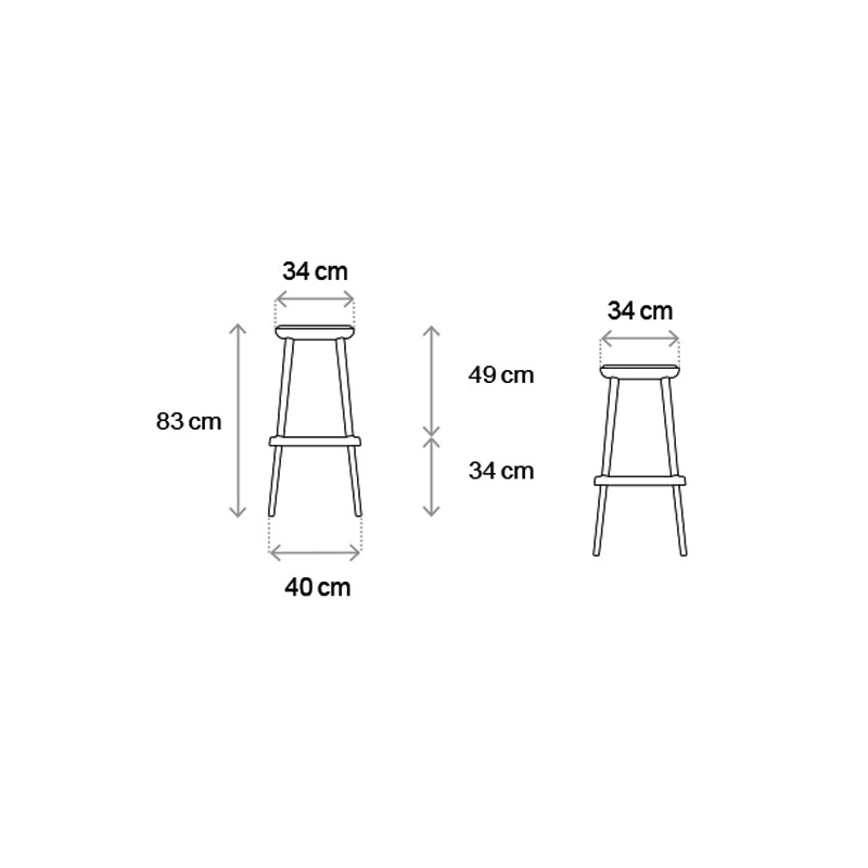 W 2020 Stool  - Wagner 