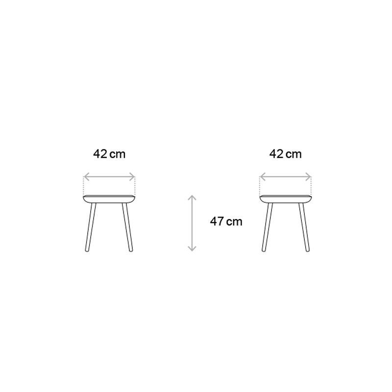 W 2020 Stool S  - Wagner 