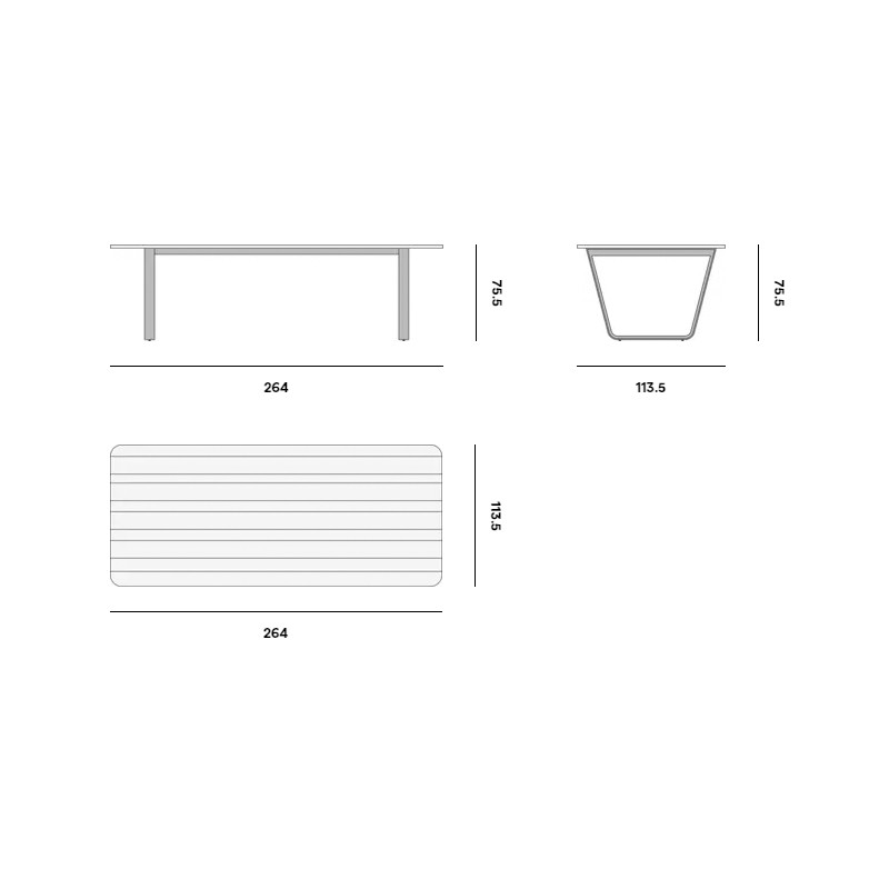 Air Dining Table  - Manutti 