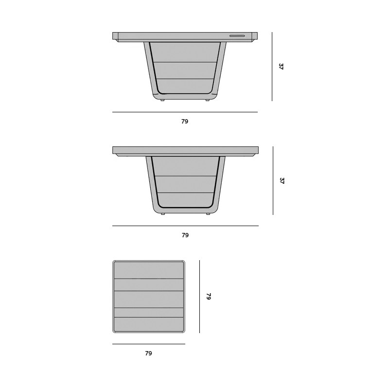Cobi Coffee Table  - Manutti 