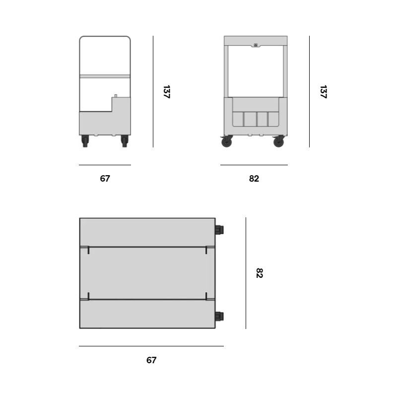 Elements Trolley  - Manutti 