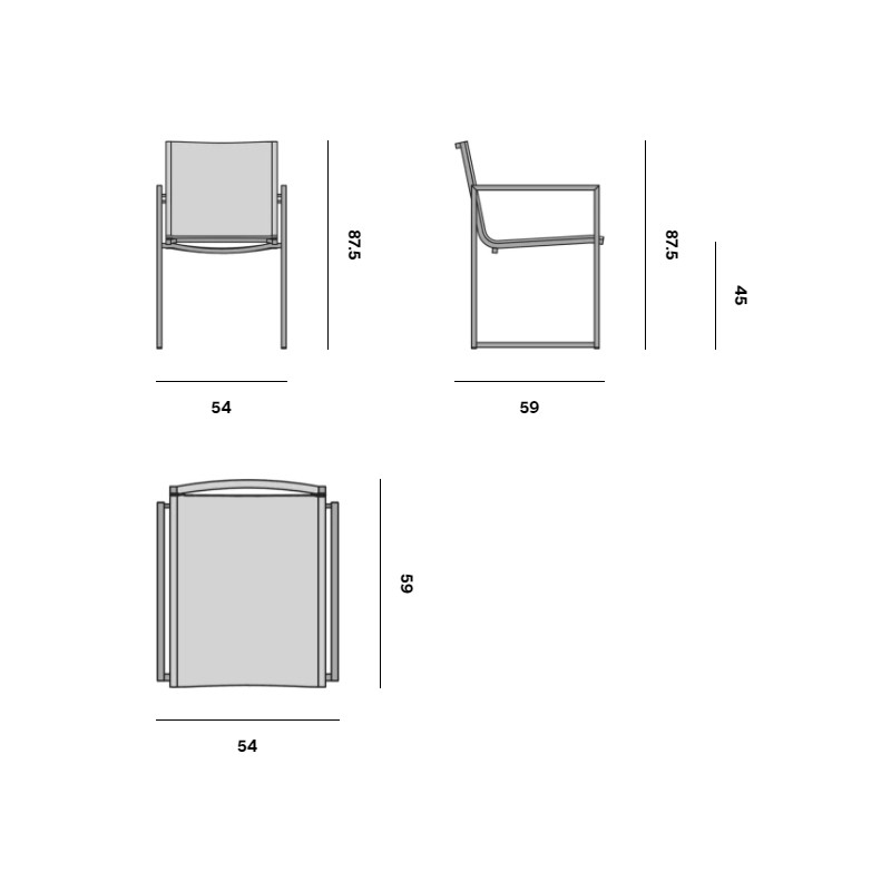 Latona Chair  - Manutti 
